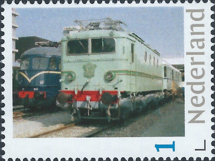 year=2019, Dutch personalised stamp with Dutch loco